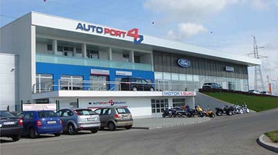 Autoport 4x4 car showroom and service workshop